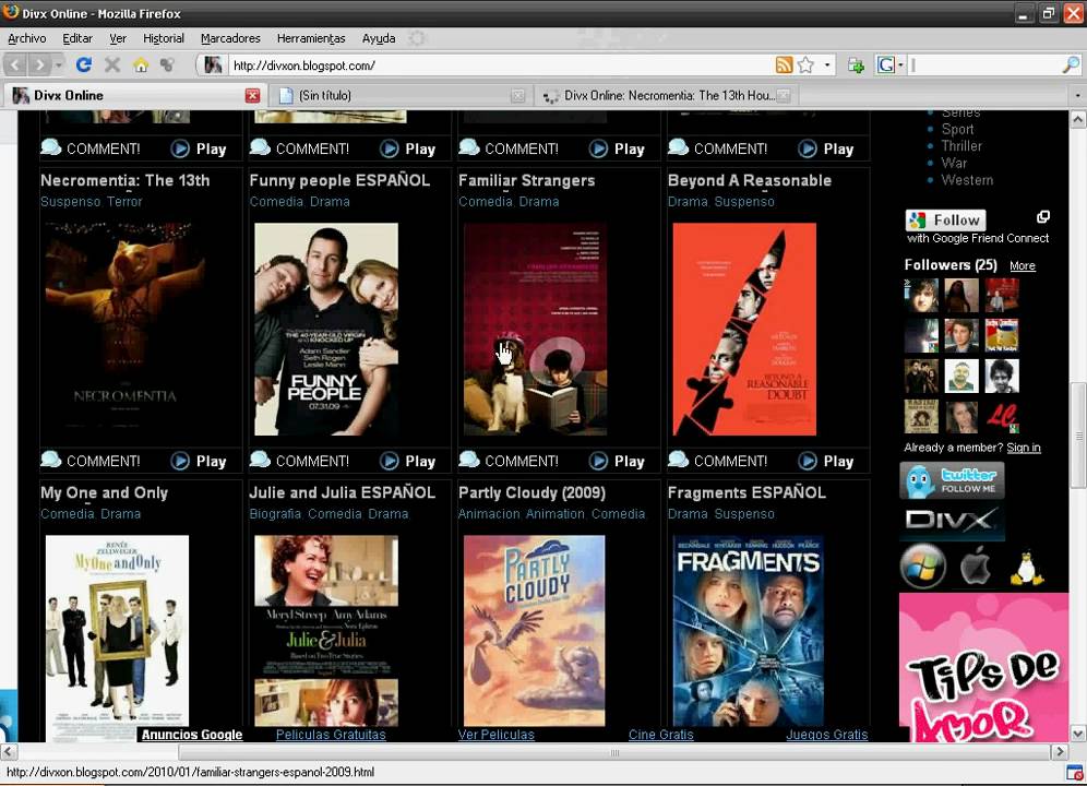where can i download divx movies for free